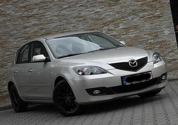 Mazda 3 cena 13800 przebieg: 144300, rok produkcji 2007 z Kępno małe 529